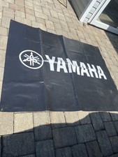 Yamaha Musical Instruments Black Vinyl Advertisement Banner picture