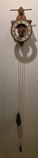 Vintage Swiss Baumann Wooden Skeleton Wall Clock – Diepoldsau, Switzerland picture
