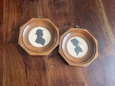 Vintage  Aaron Bros. Portraits Wood Frame picture