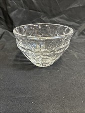 Lenox Woodward Crystal Round Bowl 4 Inches Tall EUC picture