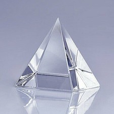 High Quality Clear Crystal Pyramid 4