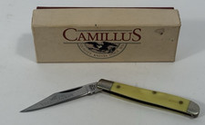 Camillus Yellow Handle Single Blade 710Y 710 Yello-Jacket Beutiful Shape READ picture