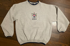 Pepsi 1998 Celebrating 100 Years New Bern NC Soda Crewneck Sweatshirt Gray picture