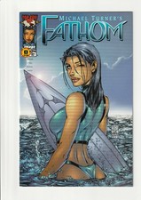 Fathom #0 (2000) – Michael Turner Cover, Top Cow/Image, 1st Fathom, Key picture