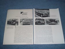 1958 Alfa Romeo 2000 Sedan Vintage Info Article 