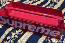 AUTHENTIC New Mac Tools X SUPREME Tote Tray Tool Box Organizer W Handle SS24 Red picture