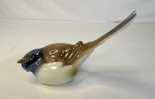 Vintage Bing & Grondahl B&G Denmark Porcelain Titmouse Bird Figurine 1633 picture