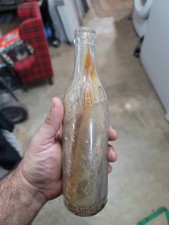 Vintage Ewald Alexandria VA Embossed Clear Soda Bottle Antique Virginia picture