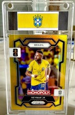Neymar Jr /49 2026 Panini Monopoly Prizm FIFA World Cup Brazil #15 RARE picture