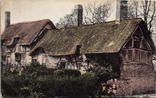 Ann Hathaways Cottage Stratford England Antique Postcard UNP Unused DB picture