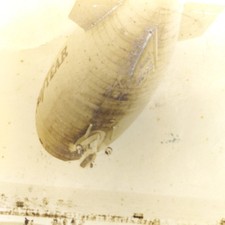 1934 Goodyear Blimp Puritan NC-7A Photo Century of Progress Chicago World's Fair picture