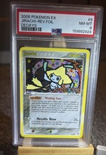 Pokémon TCG Jirachi EX Deoxys 9/107 Holo Holo PSA 8 picture