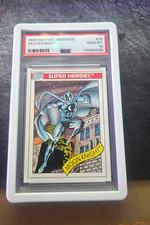 Impel 1990 Marvel Universe #26 Moon Knight PSA 10 GEM MT Trading Card picture