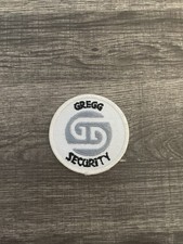 Vintage Gregg Security Company Patch picture