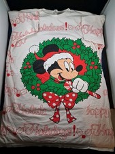 Vintage Mickey Unlimited Mickey Mouse All Over Print Christmas Shirt PJ's *22FB picture