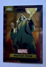 2024 topps Chrome Dr. Doom #61 FIRST YEAR MARVEL TOPPS CHROME picture