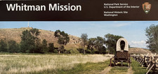 New 2017 WHITMAN MISSION NHS NATIONAL PARK SERVICE UNIGRID BROCHURE/MAP OOP picture