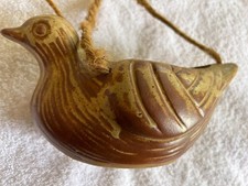 VTG Hanging Bird Planter Pottery 8 Inches Long picture
