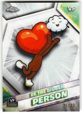 Be The Bigger Person White Sapphire #25/30 2026 Topps Chrome Sapphire VeeFriends picture