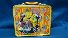 Vintage Aladdin 1970 Rowan & Martin's LAUGH-IN Tricycle Metal Lunch Box picture