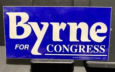 Leslie Byrne For Congress Bumper Sticker — 1988 — Virginia picture