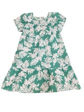 VTG Royal Creations Hawaiian Dress SZ 3XL Teal Grn Tropical Made In Hawaii picture