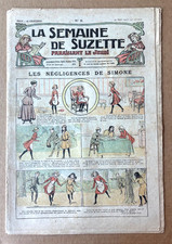 Antique French Children's Newspaper. 