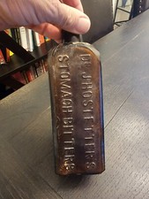 CRUDE OLDER DR. J. HOSTETTER'S STOMACH BITTERS 2 piece mold with base info LOOK picture