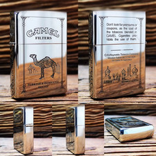 Zorro 902 Bright Chrome Silver Plated Pure Copper Lighter, Exquisitely Engraved  picture