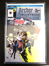 Archer & Armstrong #1 Frank Miller Cover Art Valiant  Comics 1992 Unity BWS NM+ picture