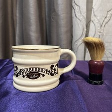 Vintage Shaving Brush Stag B754 Badger Cased 200 Barbershop Luxury Shaving Mug picture