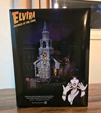 Dept 56 Elvira The Fallen Church of Fallwell Brand New Halloween Deptartment 56 picture