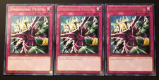 Yu-Gi-Oh 3x Dimensional Prison, MAGO-EN158, Gold Rare, 1st Edition, English, NM picture