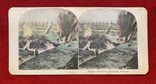 1870-1871c **FRANCO-PRUSSIAN WAR** {WAR OF 1870} GRAPHIC STEREOSCOPE CARD RARE picture