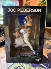 2017 Joc Pederson Dodgers Bobblehead SGA LA Stadium Giveaway #31 w/ Box Bat picture