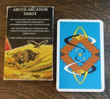 RARE VINTAGE Arcus Arcanum Tarot 1986 *GERMAN* 22 Major Arcana AGMULLER 1986 picture