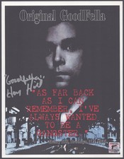 HENRY HILL - PRINTED PHOTOGRAPH SIGNED IN INK picture