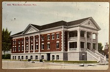 Cheyenne Wyoming Elks Home Vintage Postcard c1910 picture