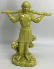 VTG Gonder Ceramic Arts Water Bearers Porters Chinese Asian Woman Figurine 1950 picture