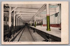 In The Subway New York New York City UDB Vintage Postcard TS-206 picture