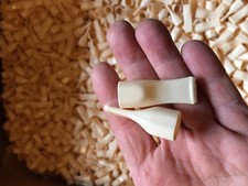 100 PC PLASTIC BEIGE CIGAR HOLDER MOUTHPIECE TIP, THE ORIGINAL U.S.A. NOS picture