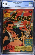 Popular Teen-Agers #17 - Star Publications 1953 CGC 5.0 Secrets of Love. picture
