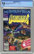 Nightstalkers 1U CBCS 9.6 Newsstand 1992 19-4826BB2-053 picture
