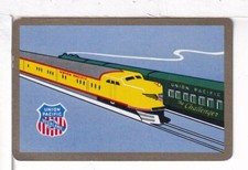 Single Railroad Playing Card