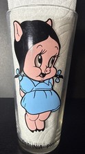1973 Warner Brothers Petunia Pig Pepsi Collectors Series Tumbler Drinking Glass picture