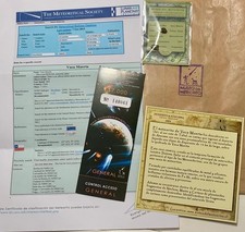 A very rare meteorite Vaca Muerta from the Atacama Desert Certificate included picture