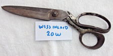 Vintage WISS Inlaid Scissors/Shears No. 20W 10-inch HEAVY DUTY USA picture