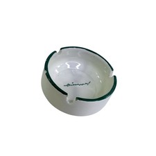 Ceramiche Niccacci Deruta Italy Ashtray Giuseppe Green White Ceramic Vintage picture