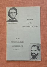 Roster of Confederate Dead in the Fredericksburg Confederate Cemetery : 1974 picture