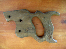 Rare - Antique Hand Saw Handle Early Disston or Shurly-Dietrich Panel Saw Handle picture